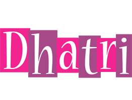 Dhatri whine logo