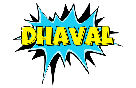 Dhaval amazing logo