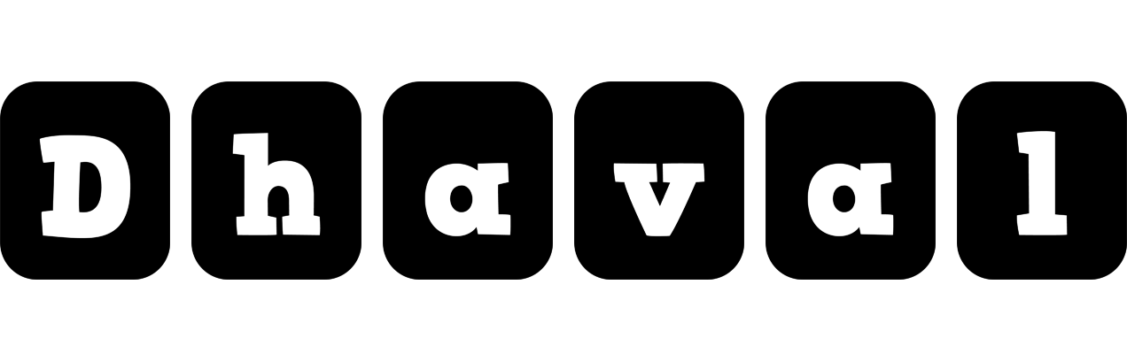 Dhaval box logo