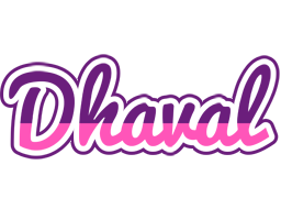 Dhaval cheerful logo