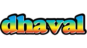 Dhaval color logo