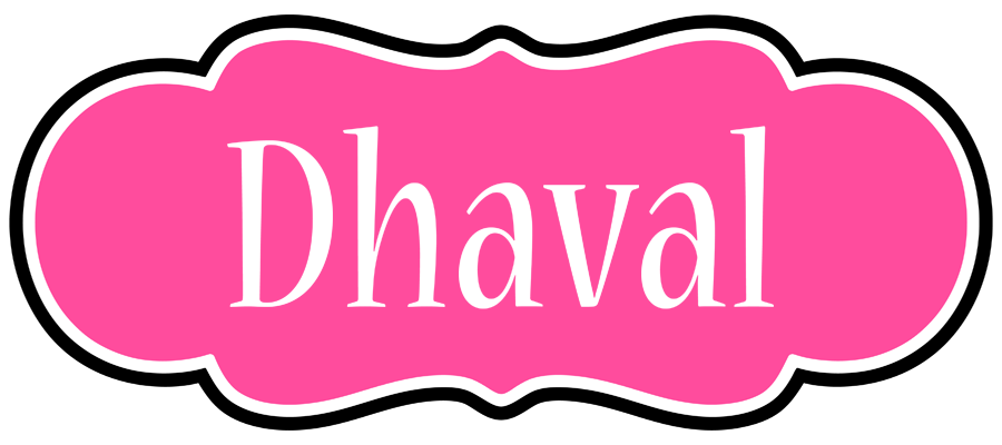 Dhaval invitation logo