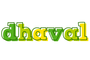 Dhaval juice logo