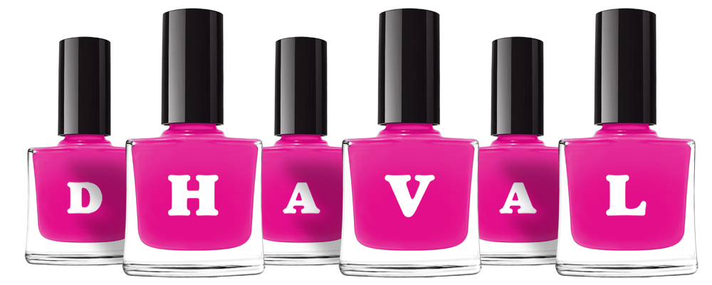 Dhaval nails logo