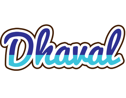 Dhaval raining logo