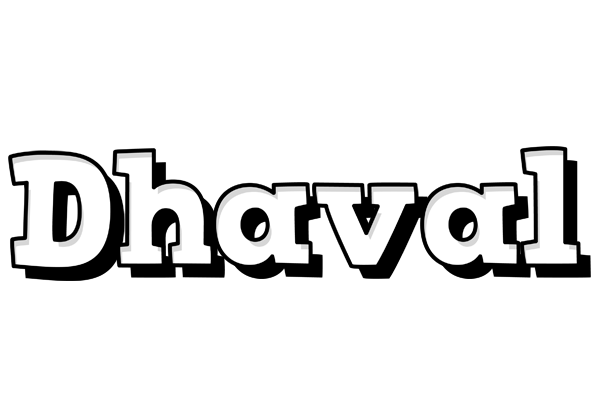 Dhaval snowing logo