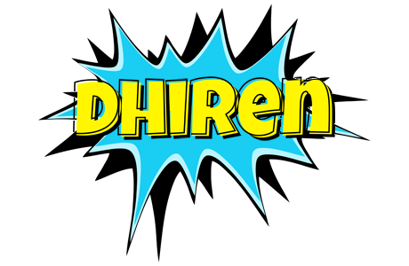 Dhiren amazing logo