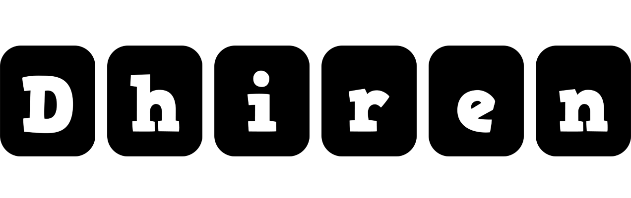 Dhiren box logo