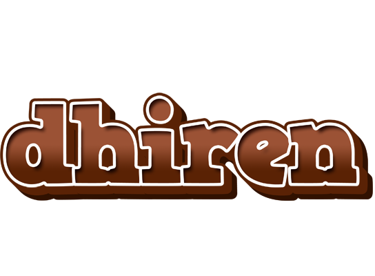 Dhiren brownie logo