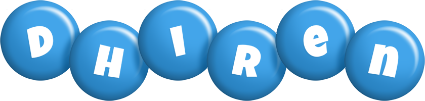 Dhiren candy-blue logo