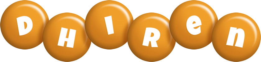 Dhiren candy-orange logo