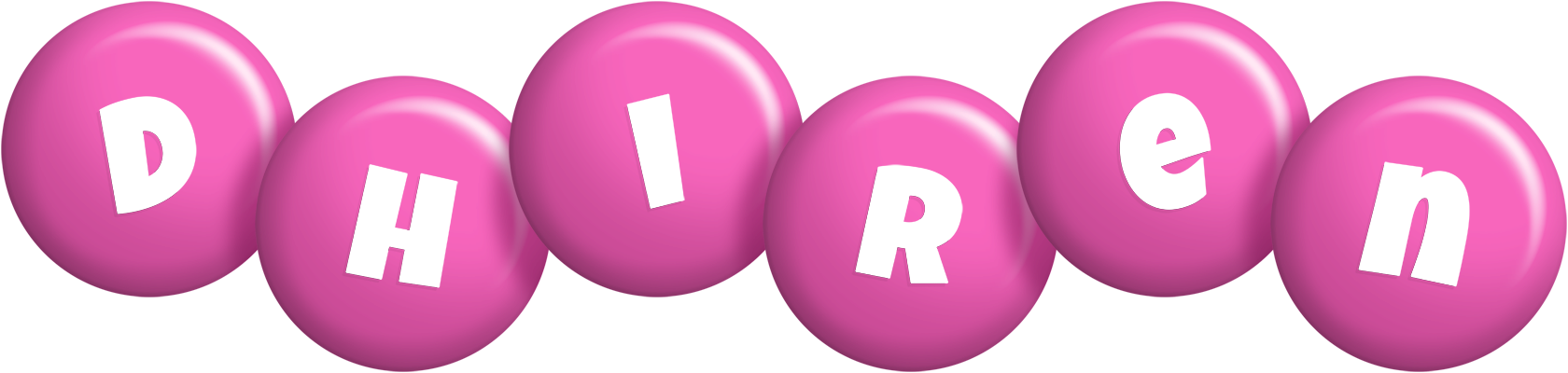 Dhiren candy-pink logo