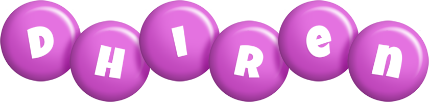 Dhiren candy-purple logo