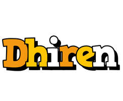 Dhiren cartoon logo