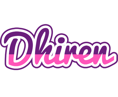 Dhiren cheerful logo