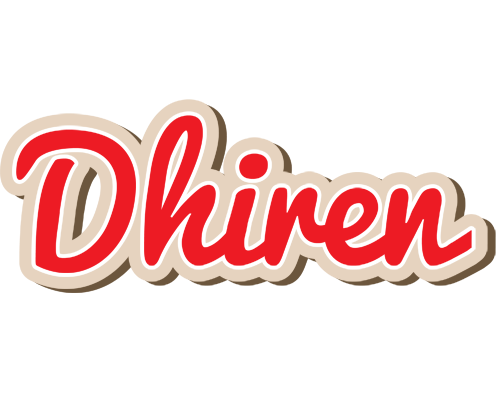Dhiren chocolate logo