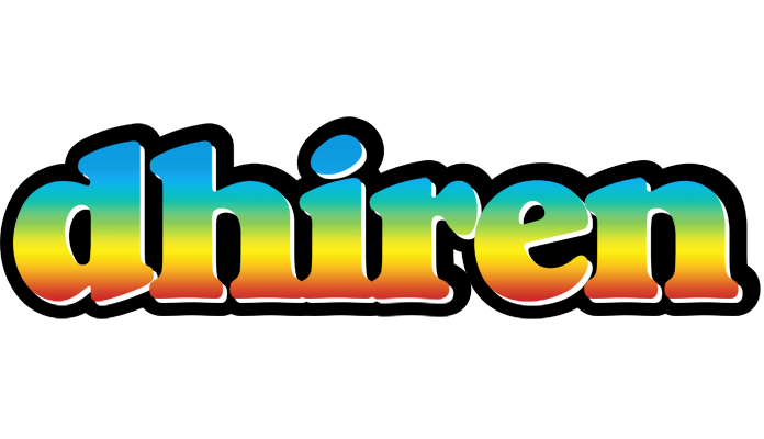 Dhiren color logo