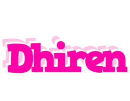 Dhiren dancing logo