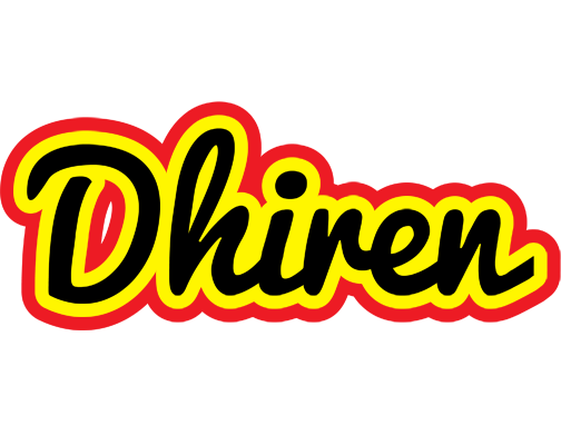 Dhiren flaming logo