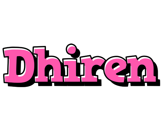 Dhiren girlish logo