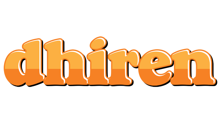 Dhiren orange logo