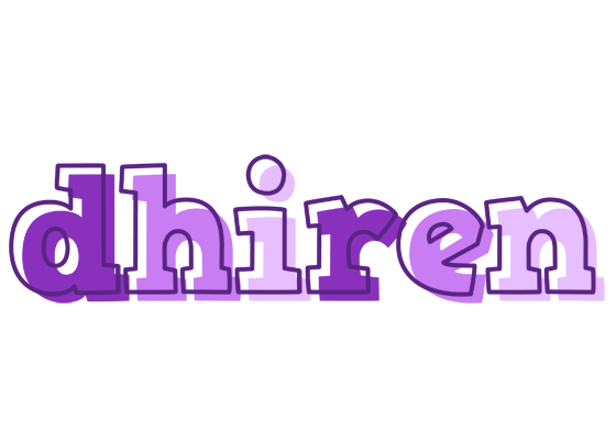 Dhiren sensual logo