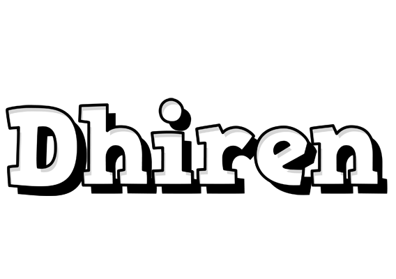 Dhiren snowing logo