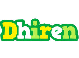 Dhiren soccer logo