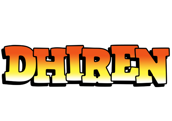 Dhiren sunset logo