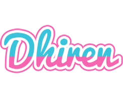 Dhiren woman logo
