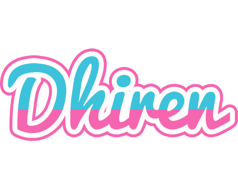 Dhiren woman logo