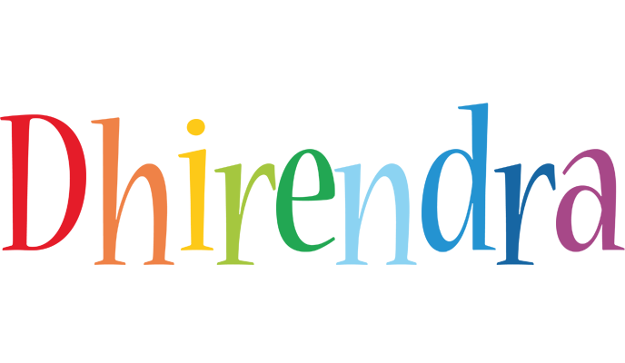 Dhirendra birthday logo