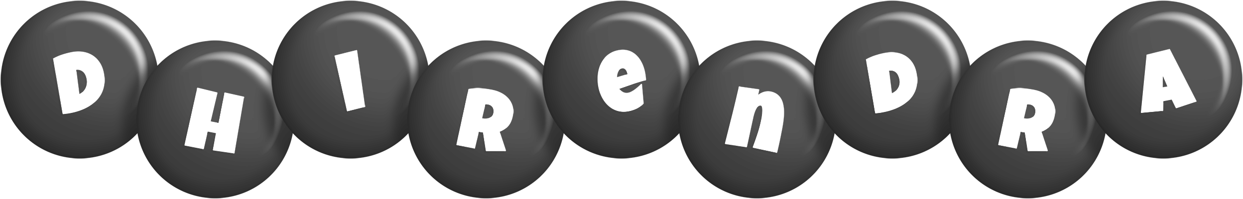 Dhirendra candy-black logo