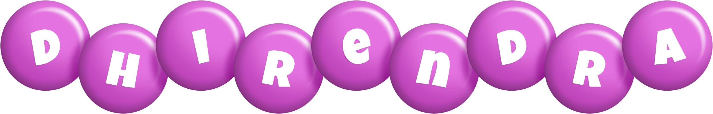 Dhirendra candy-purple logo