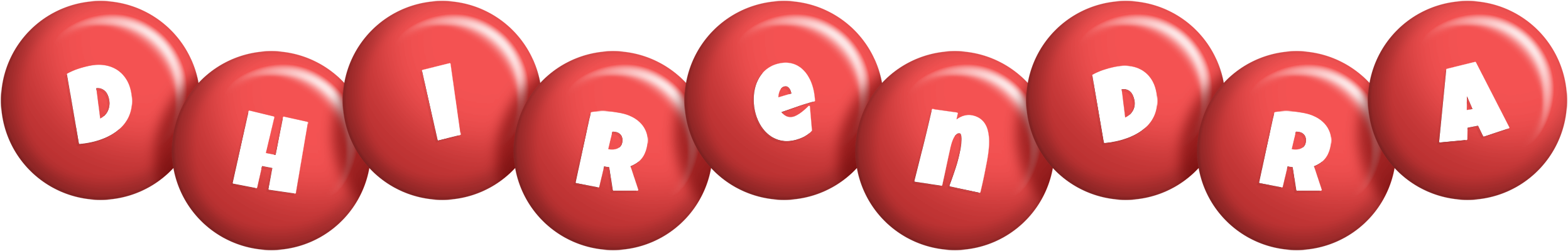 Dhirendra candy-red logo