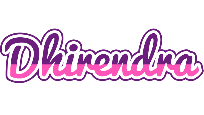 Dhirendra cheerful logo