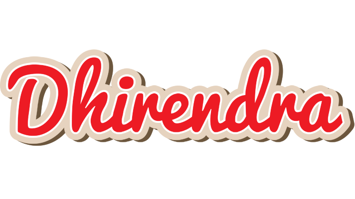 Dhirendra chocolate logo