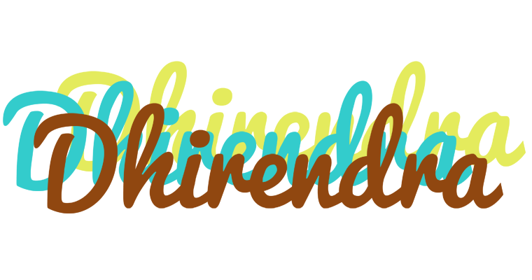 Dhirendra cupcake logo