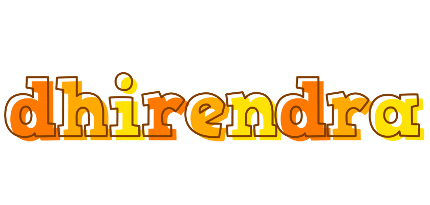 Dhirendra desert logo