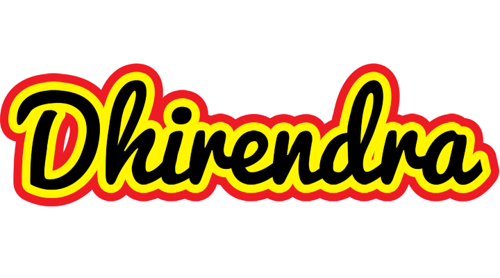 Dhirendra flaming logo