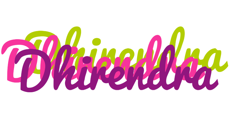 Dhirendra flowers logo