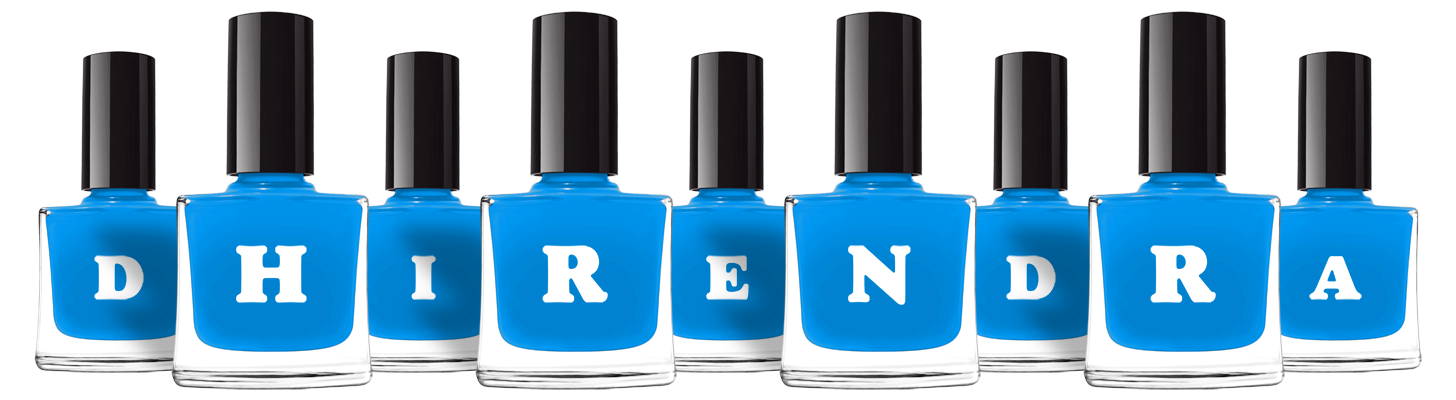 Dhirendra glossy logo