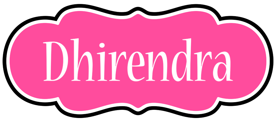 Dhirendra invitation logo