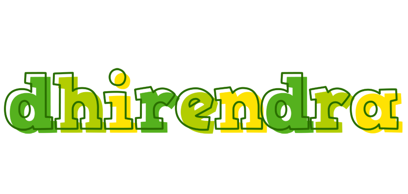 Dhirendra juice logo