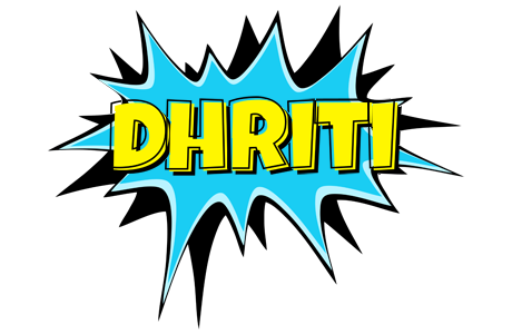 Dhriti amazing logo