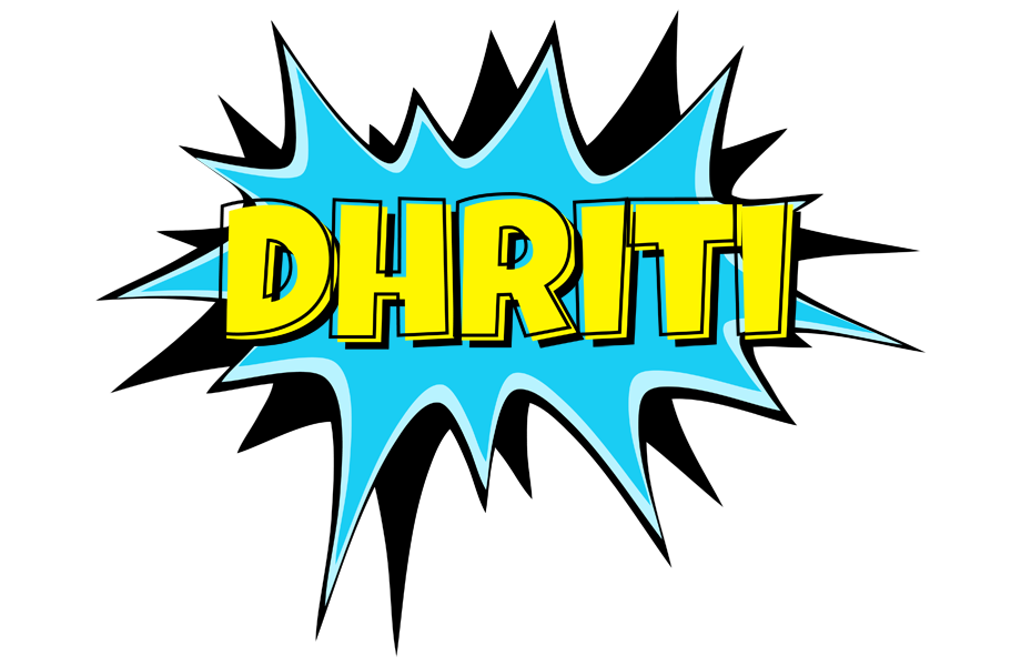 Dhriti amazing logo