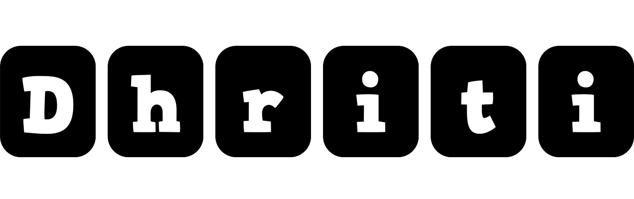 Dhriti box logo