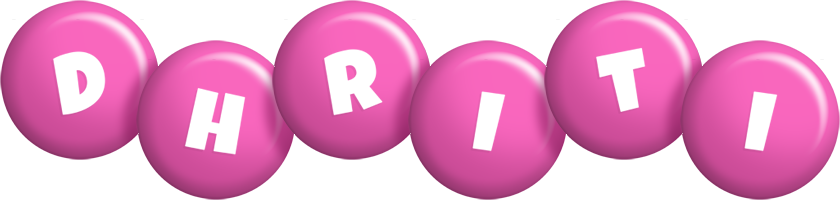 Dhriti candy-pink logo