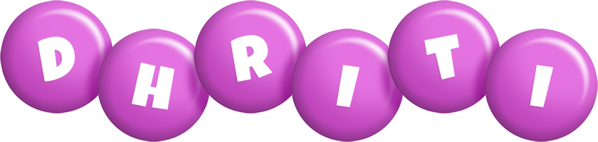 Dhriti candy-purple logo