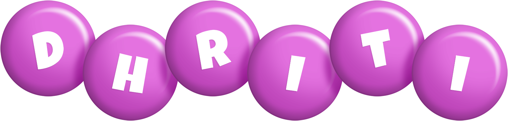 Dhriti candy-purple logo